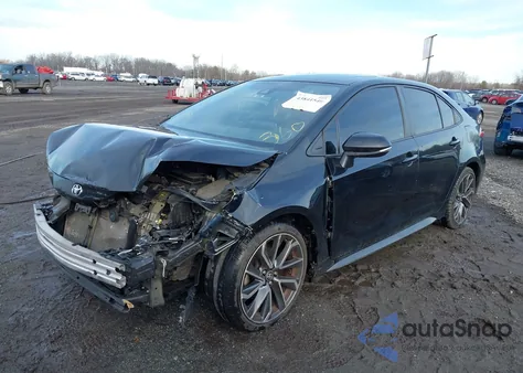 2020 Toyota Corolla Se z USA, uszkodzony, nr VIN 5YFP4RCE5LP014811